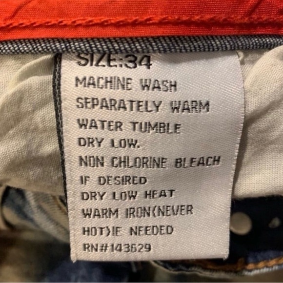 ENCRYPTED Men’s Distressed Jeans 34 - Picture 6 of 8